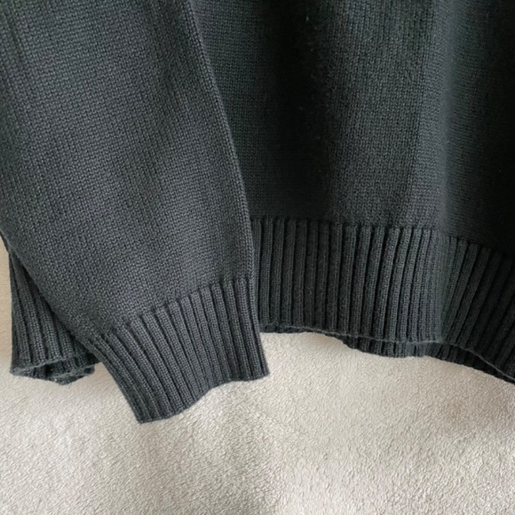 Polo by Ralph Lauren Quarter-Zip Pullover Zip Rib Sweater - Picture 5 of 6